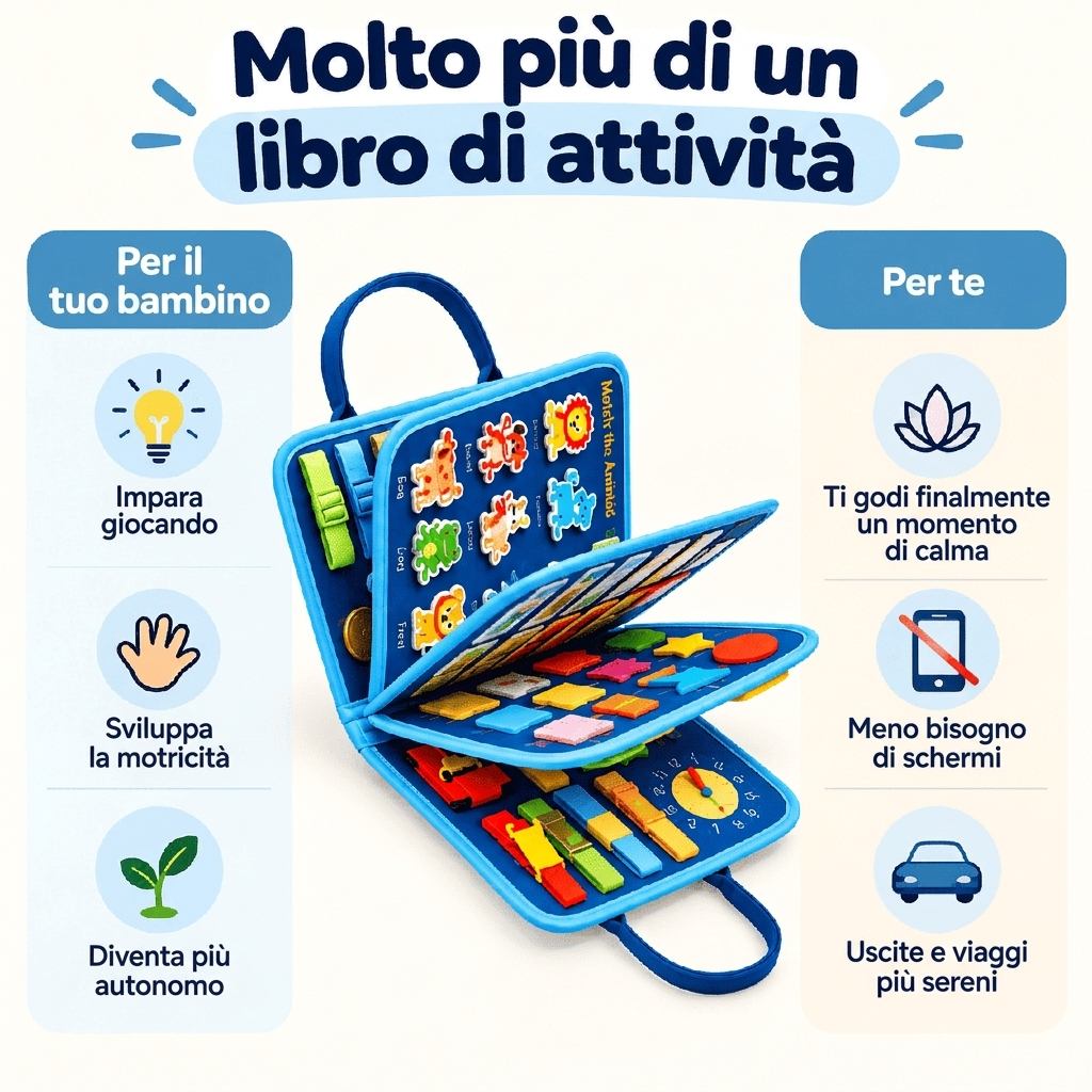 Mio Patatino™ - Libro di attività Montessori